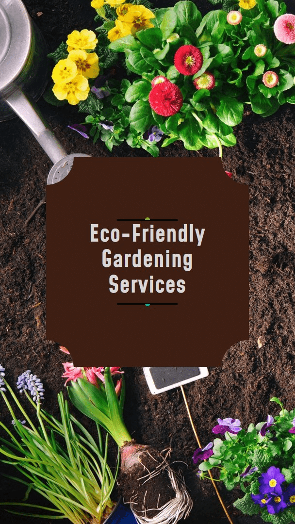 eco friendly service by one landscaping
